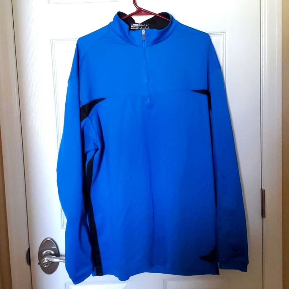 Blue Nike Gold pull over